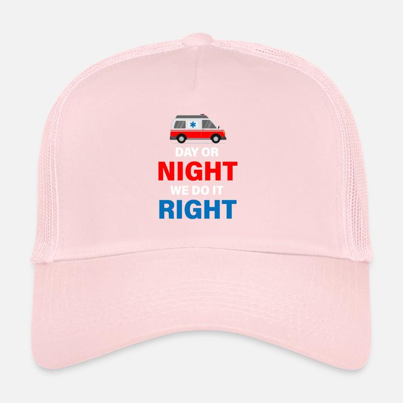De jour comme de nuit, nous le ferons bien Casquette trucker 