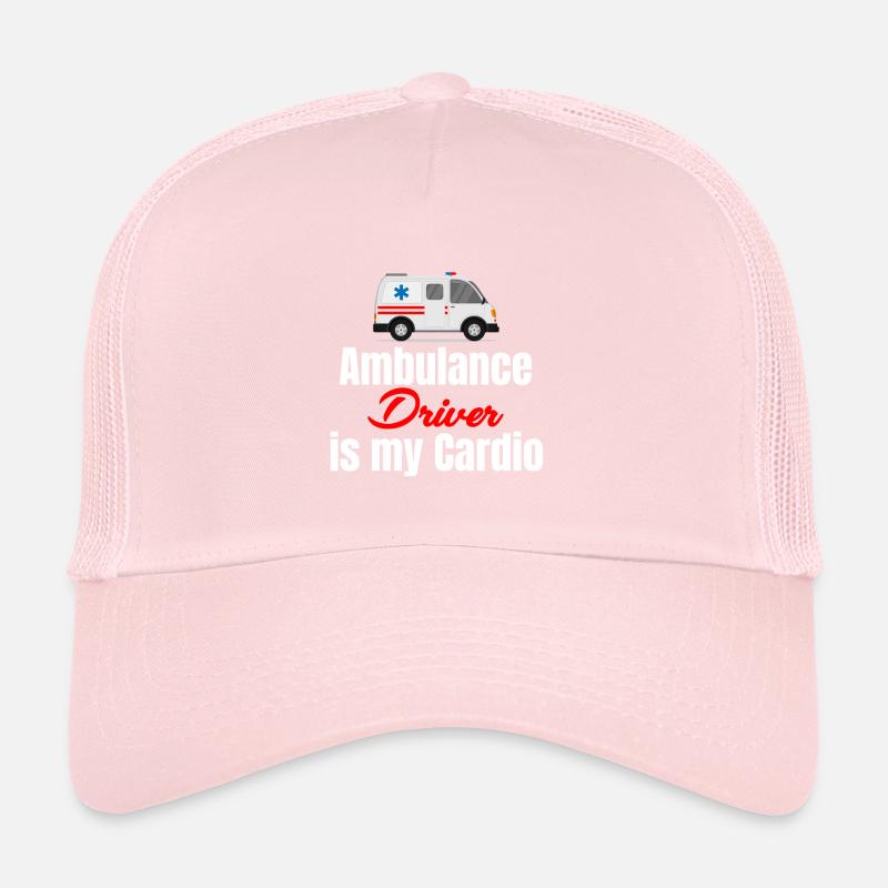 La conduite d’ambulance est mon bénévole Casquette trucker 