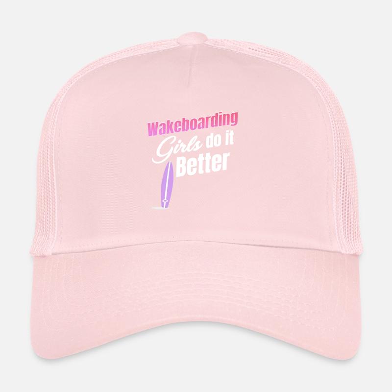 Les filles de wakeboard font de meilleures vagues Casquette trucker 