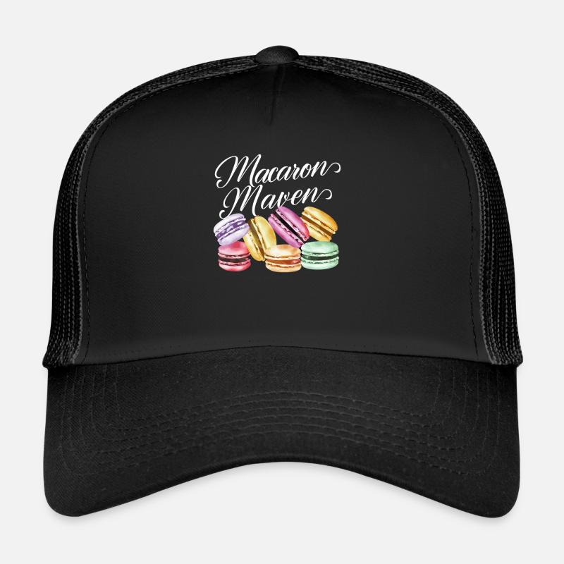 Amateurs de macarons Macarons français Casquette trucker 