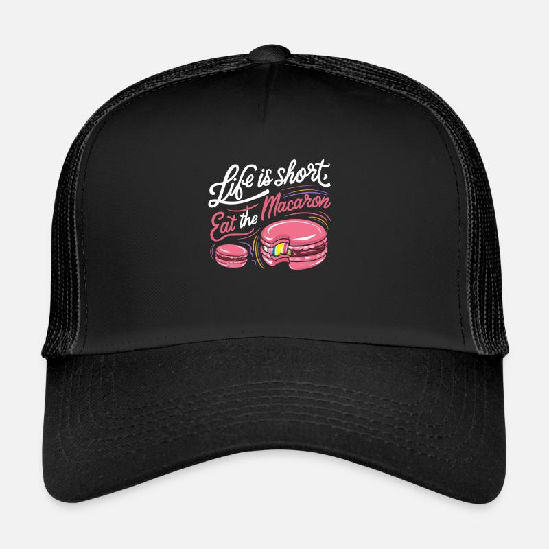 Amateurs de macarons Macarons français Casquette trucker 
