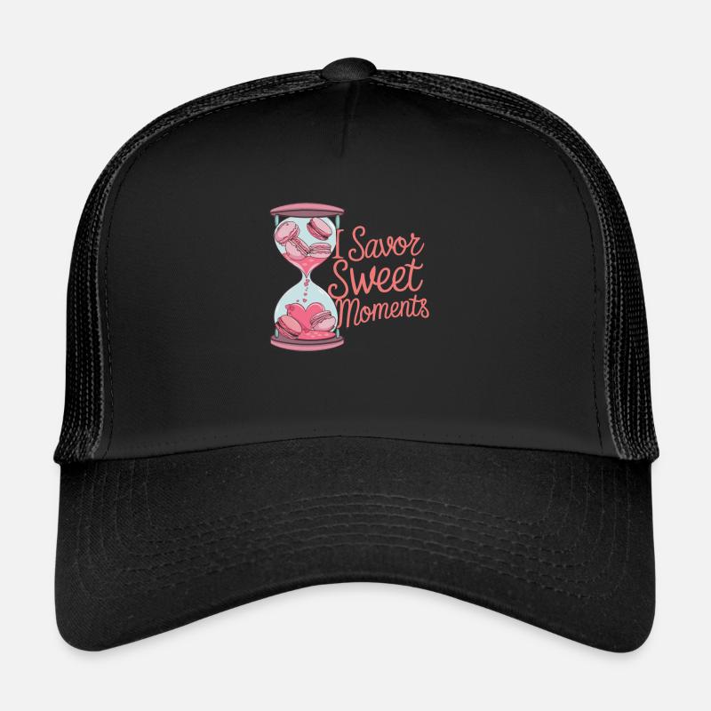 Amateurs de macarons Macarons français Casquette trucker 