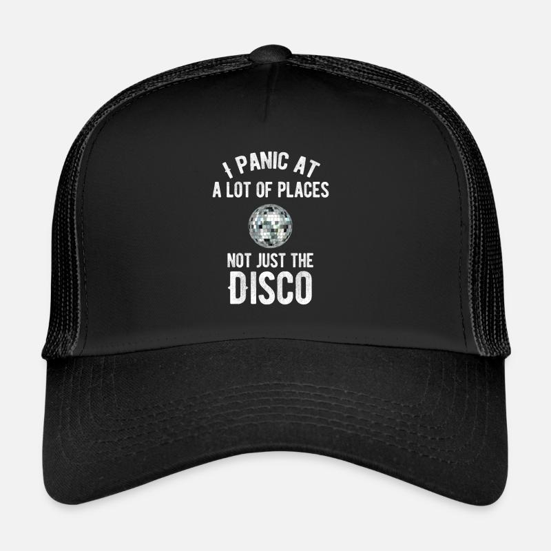 This Is My Disco Costume Groovy Vintage Jukebox Trucker Cap