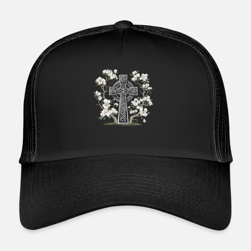 Ostara Eostre équinoxe sorcière déesse païenne rituels Casquette trucker 