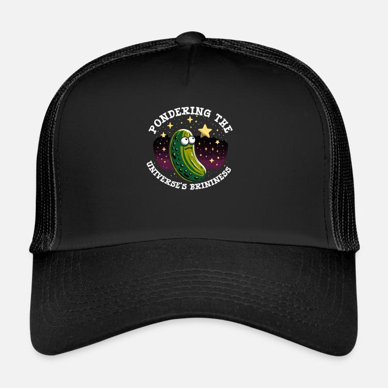 Pickle Lover Funny Pickle Dill Pickle Pickled Trucker Cap