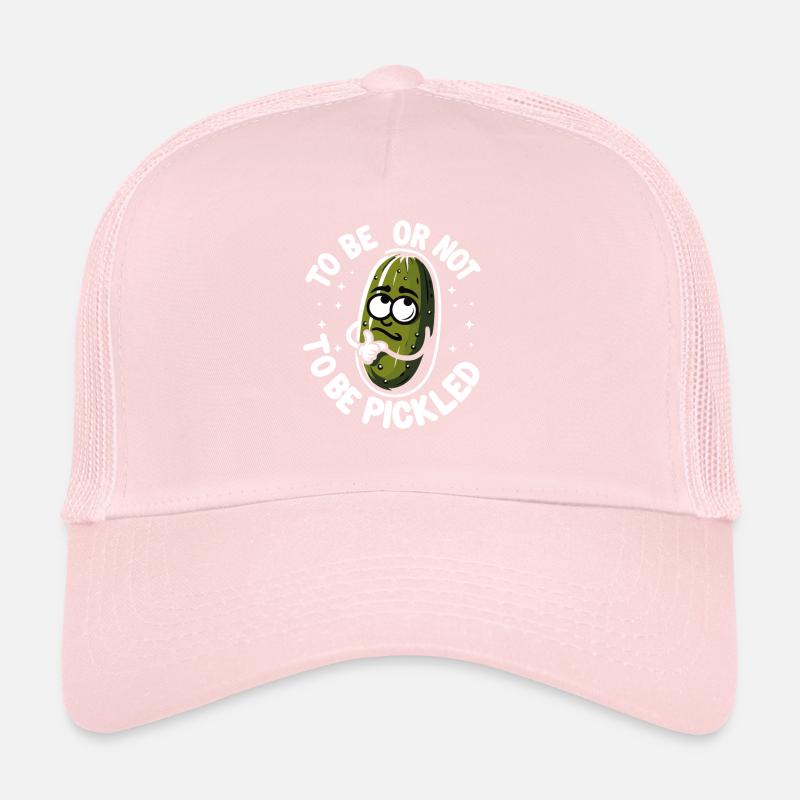 Pickle Lover Funny Pickle Cornichon à l’aneth mariné Casquette trucker 
