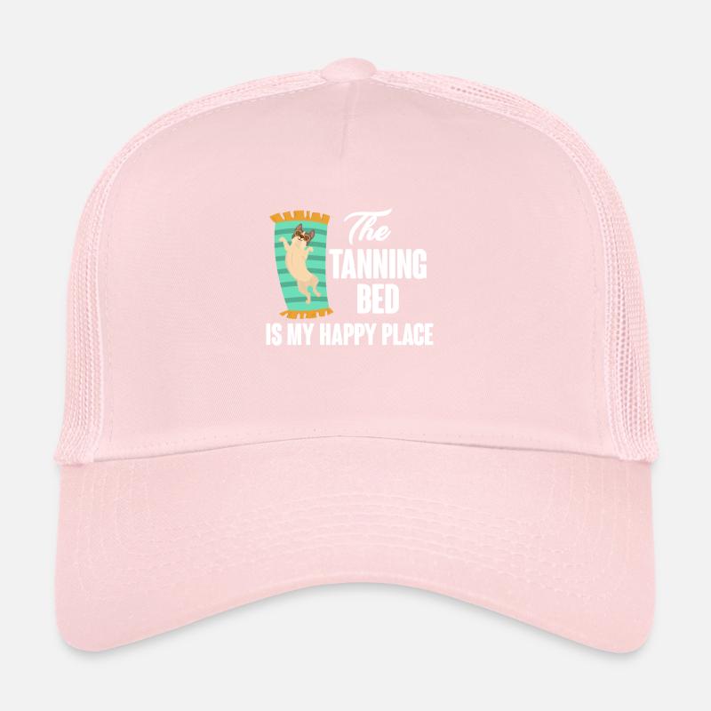 Le solarium est mon lieu de prédilection au Casquette trucker 