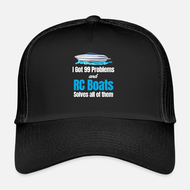 J’ai 99 problèmes et rc boot les résout tous Casquette trucker 