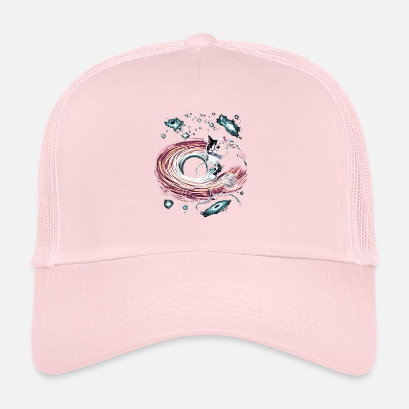 Cat, Astronaut, Astronomy, Outer Solar System Trucker Cap