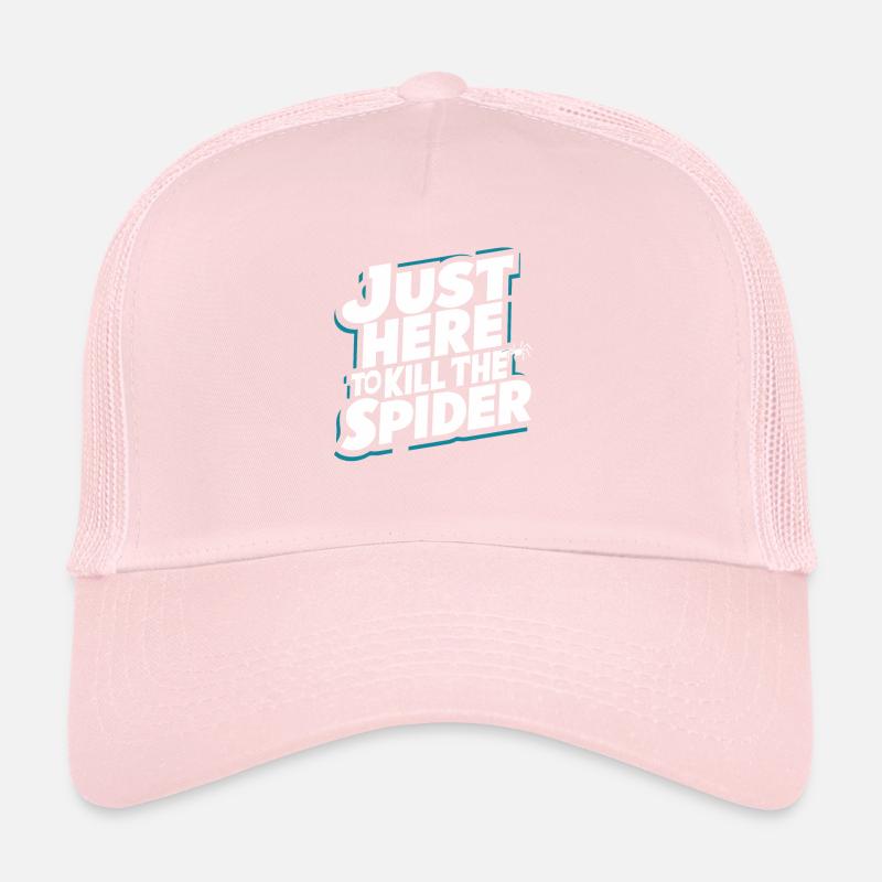 Sensibilisation à l’arachnophobie drôle, phobie des araignées Casquette trucker 
