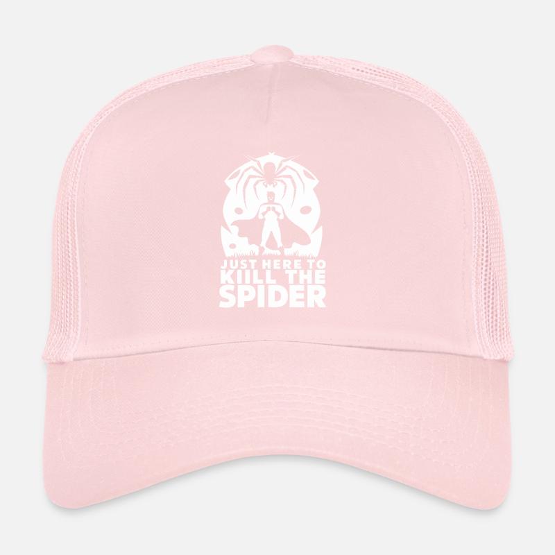 Sensibilisation à l’arachnophobie drôle, phobie des araignées Casquette trucker 