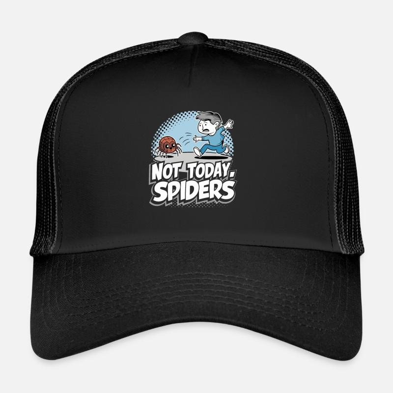 Funny Arachnophobia Awareness, Spider Phobia Trucker Cap
