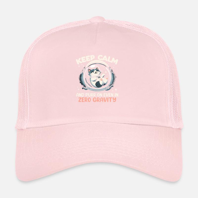 Cat, Astronaut, Astronomy, Outer Solar System Trucker Cap