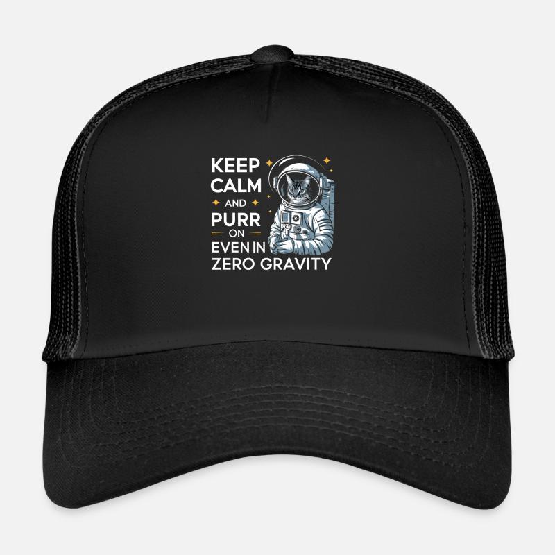 Chat, Astronaute, Astronomie, Système Solaire Externe Casquette trucker 