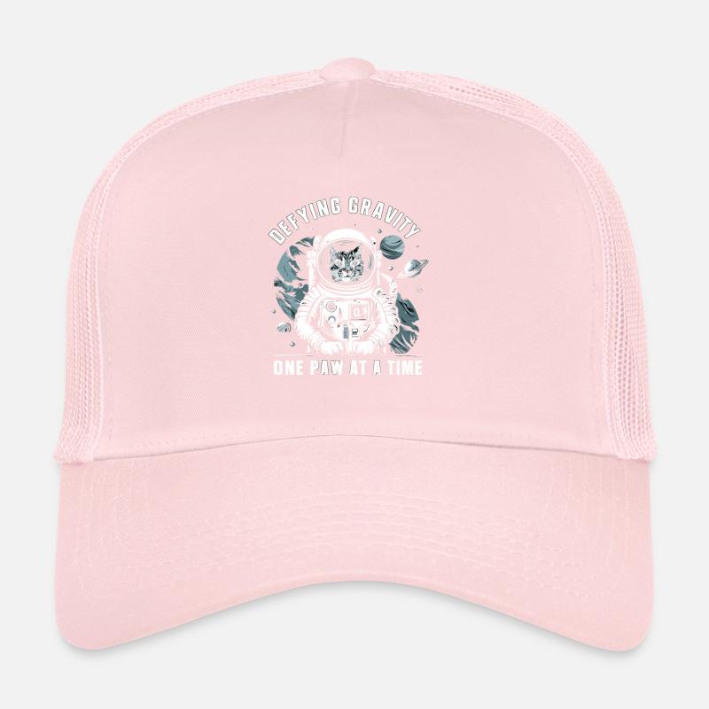 Cat, Astronaut, Astronomy, Outer Solar System Trucker Cap