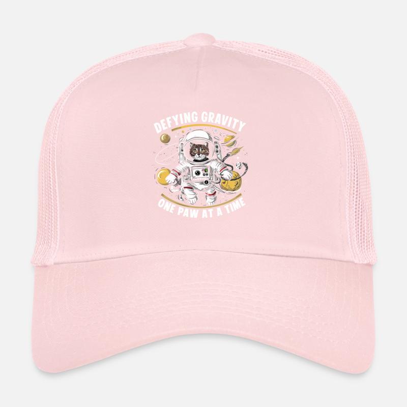 Chat, Astronaute, Astronomie, Système Solaire Externe Casquette trucker 