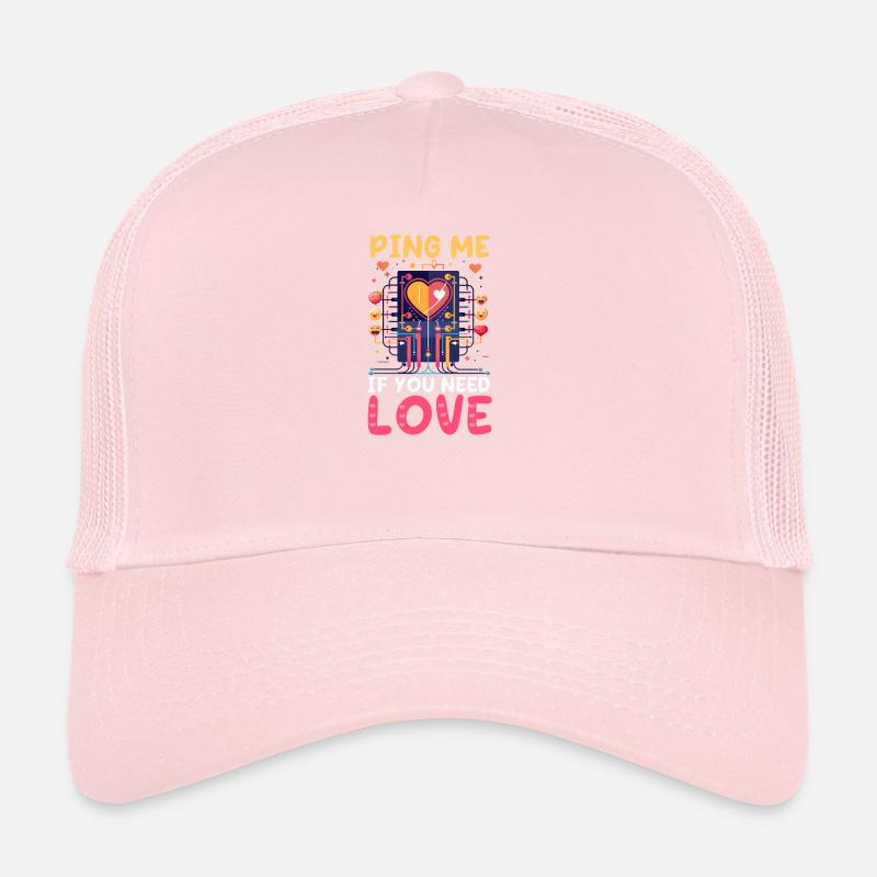 Network Engineering Ping Me If You Need Love Trucker Cap