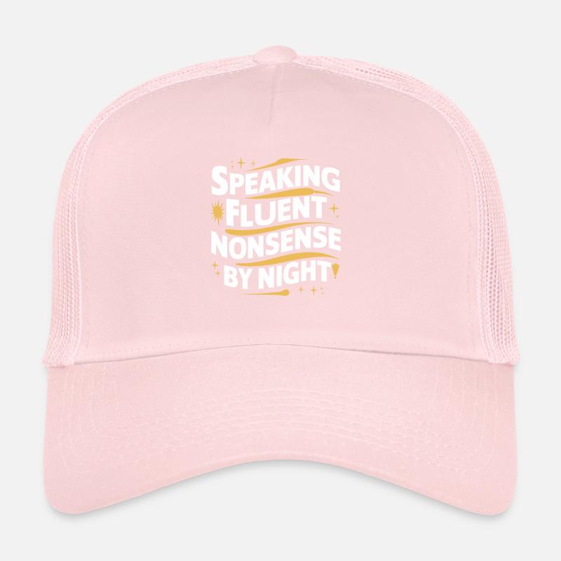 Sprechen Im Schlaf, Somniloquy, Sprechen Im Trucker Cap