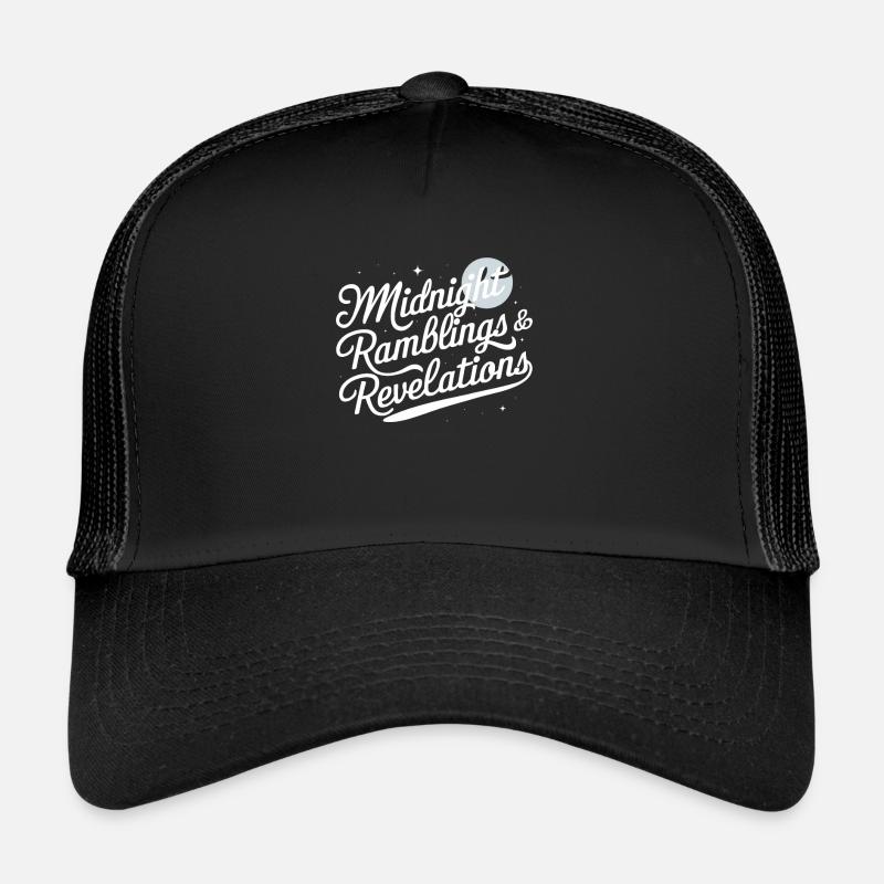 Sprechen Im Schlaf, Somniloquy, Sprechen Im Trucker Cap