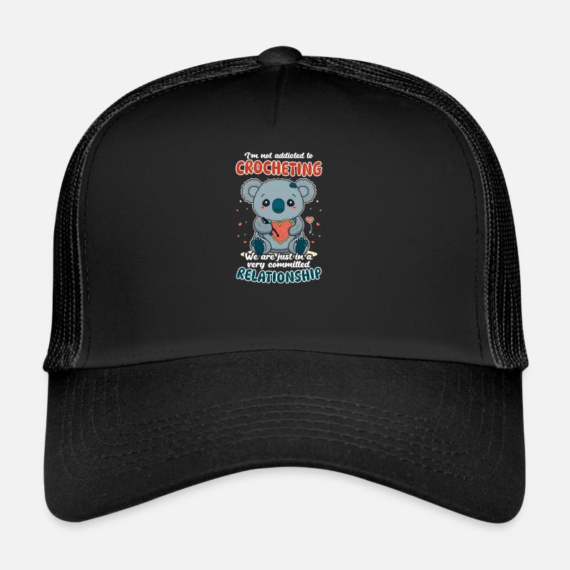 Crochet relation engagée Coala Casquette trucker 