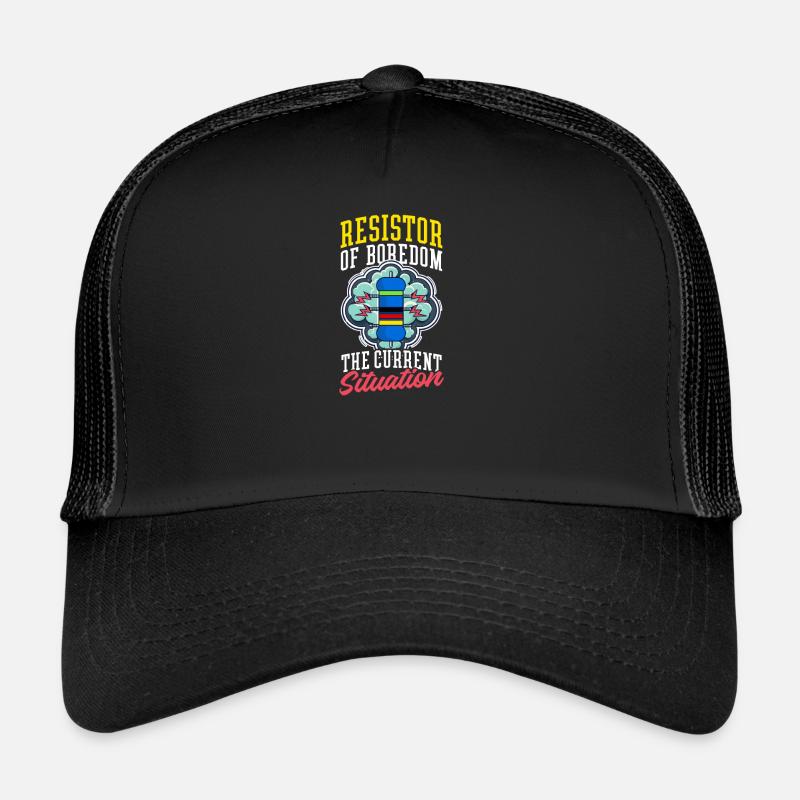 Elektrotechnik Widerstand der Langeweile Trucker Cap