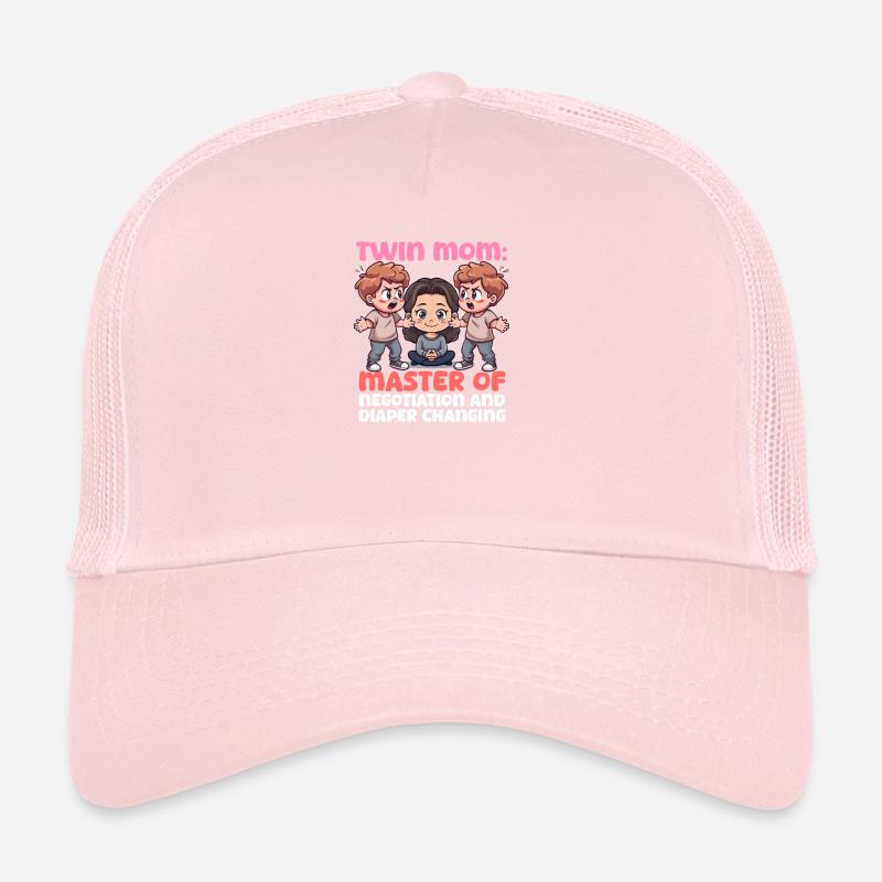 Changement de couche de négociation de maître jumeau Casquette trucker 
