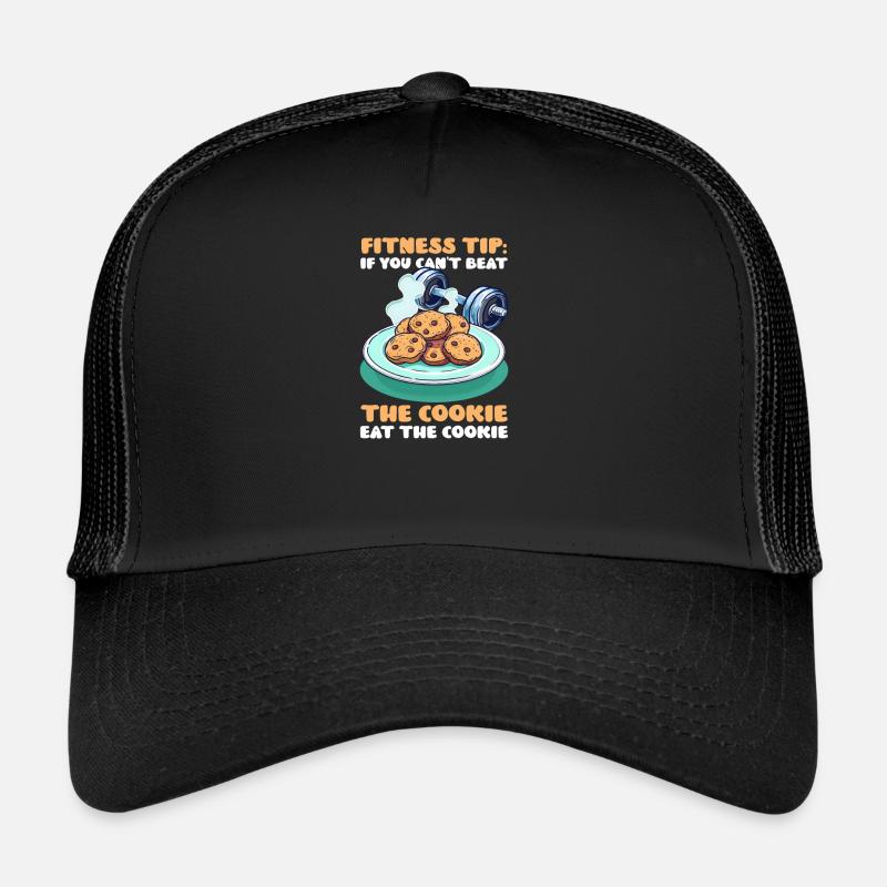 Cookie Lover Can't Beat Cookie, Eat the Cookie Trucker Cap