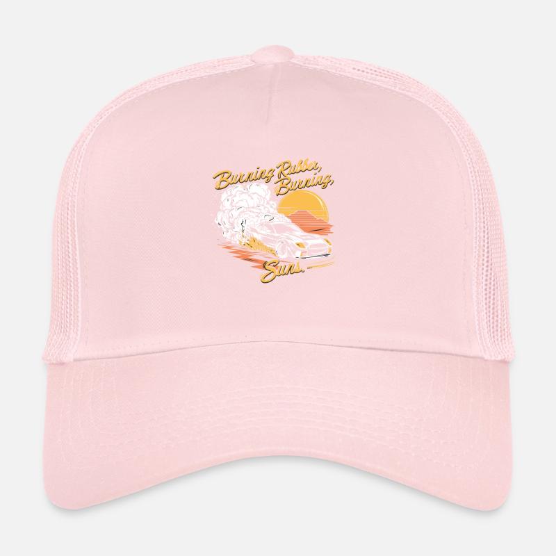 Course de drift automobile, dérive de sport automobile de voiture de course Casquette trucker 