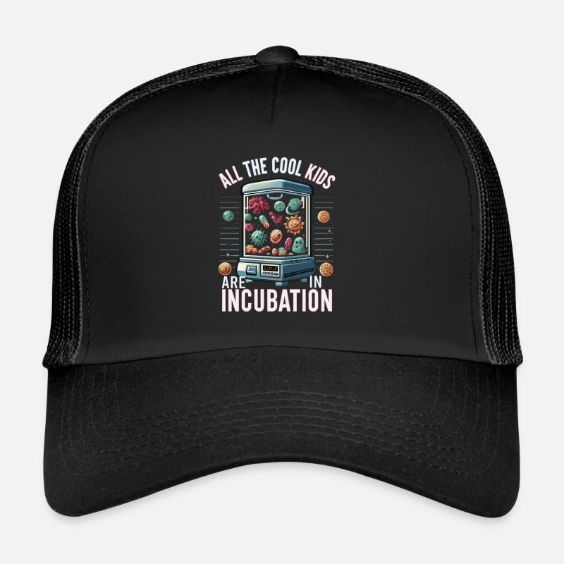 Microbiologiste Microbiologie Laboratoire Biologie des staphylocoques Casquette trucker 