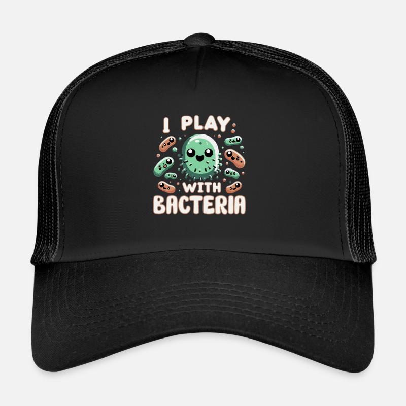 Microbiologiste Microbiologie Laboratoire Biologie des staphylocoques Casquette trucker 