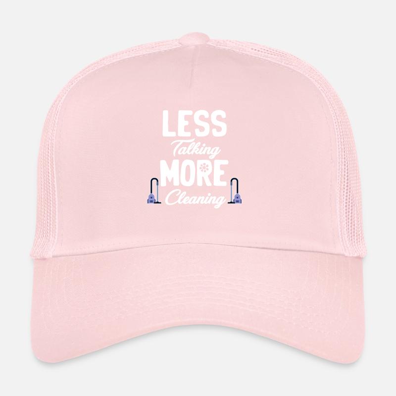 Moins de conversations, plus de ménage, une femme de ménage drôle, Casquette trucker 