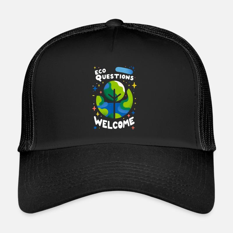 Eco Questions Welcome 2 Trucker Cap