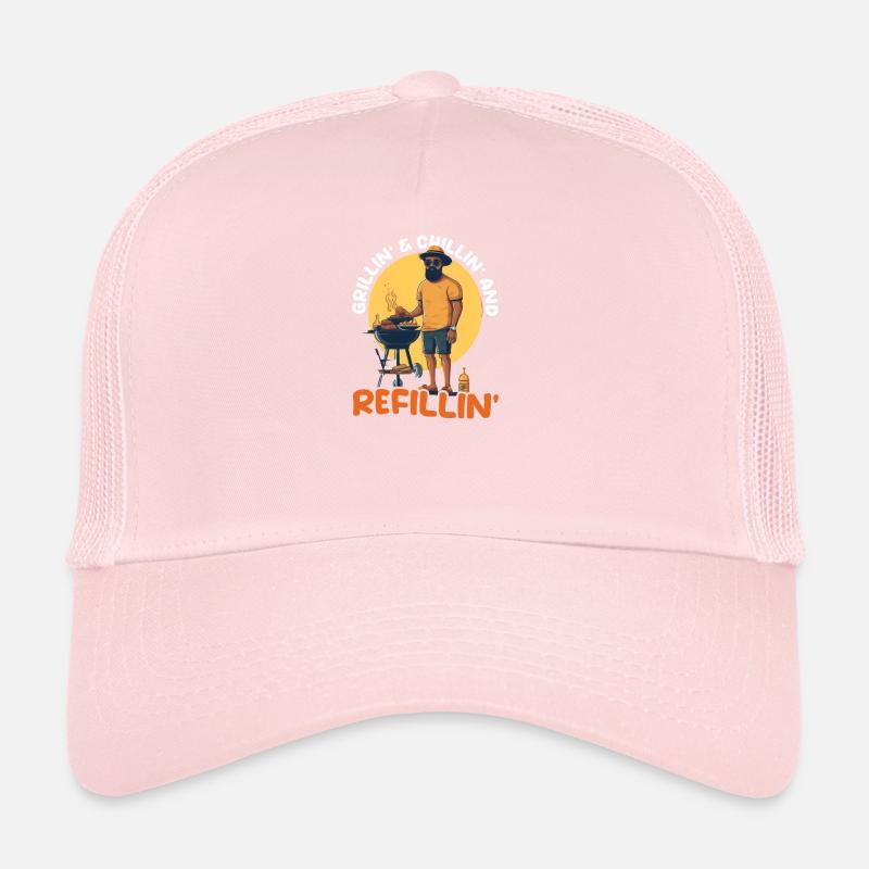 Vatertag BBQ Grillin Chillin Nachfüllpackung Trucker Cap