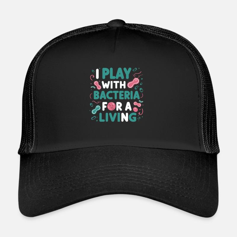 Microbiologist Microbiology Lab Staph Biology Trucker Cap