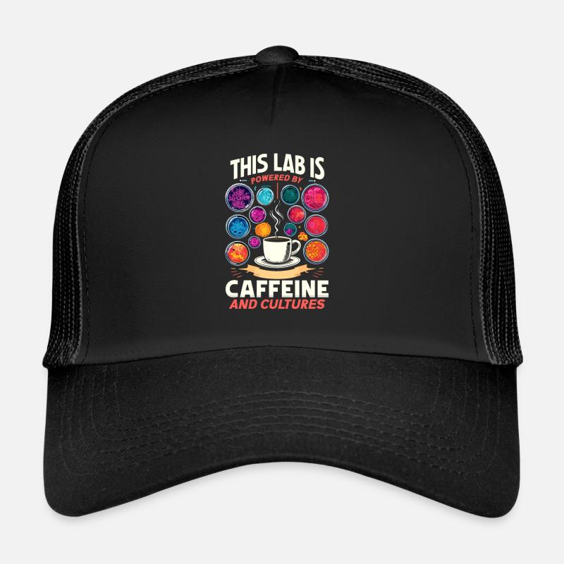Microbiologiste Microbiologie Laboratoire Biologie des staphylocoques Casquette trucker 