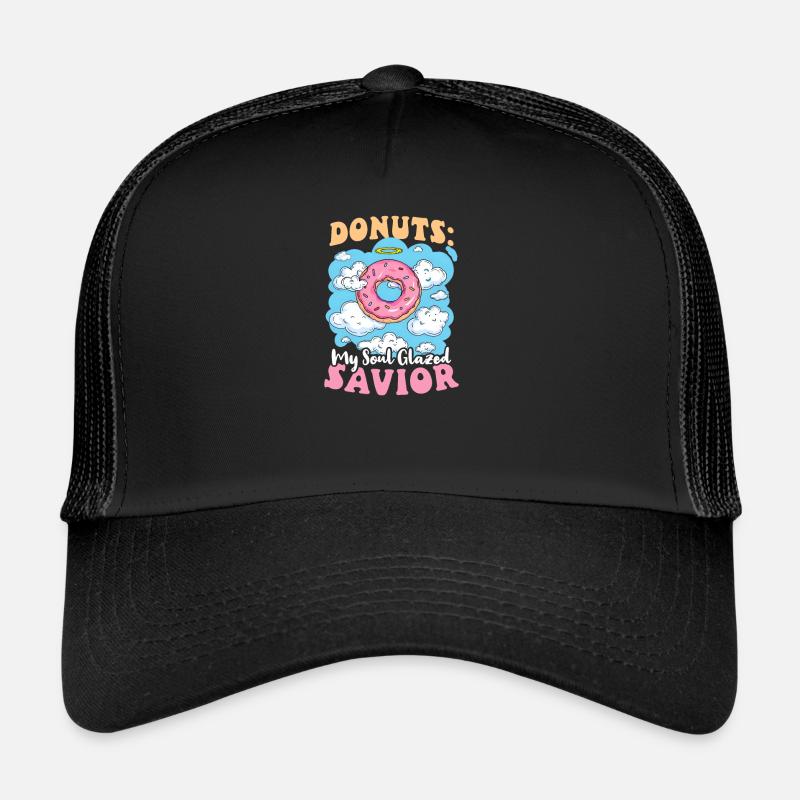 Donut Lover Donuts : Le Sauveur glacé de mon âme Casquette trucker 