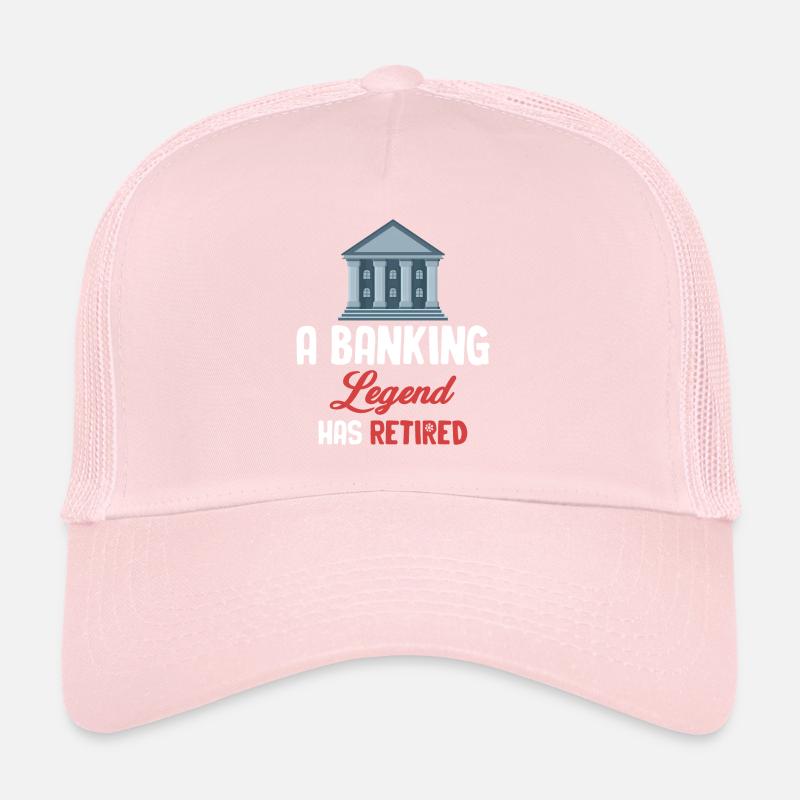 A banking legend has retired Trucker Cap