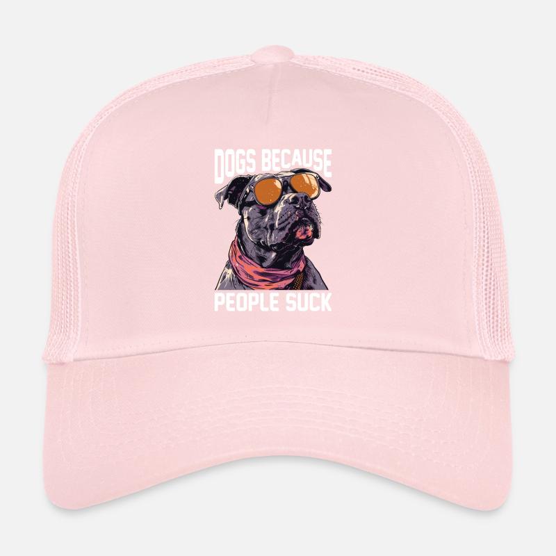 Chiens Parce Que Les Gens Suce 13 Casquette trucker 