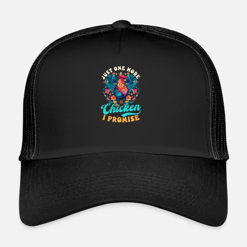 Éleveur de poulets Un poulet de plus Casquette trucker 