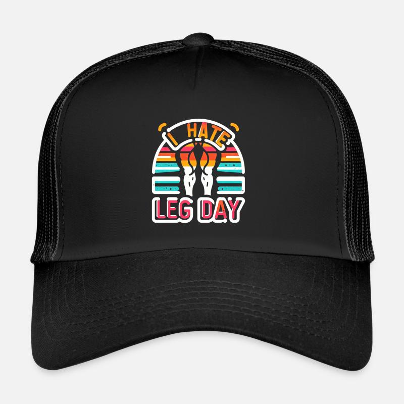 Je déteste la jambe Jour 36 Casquette trucker 