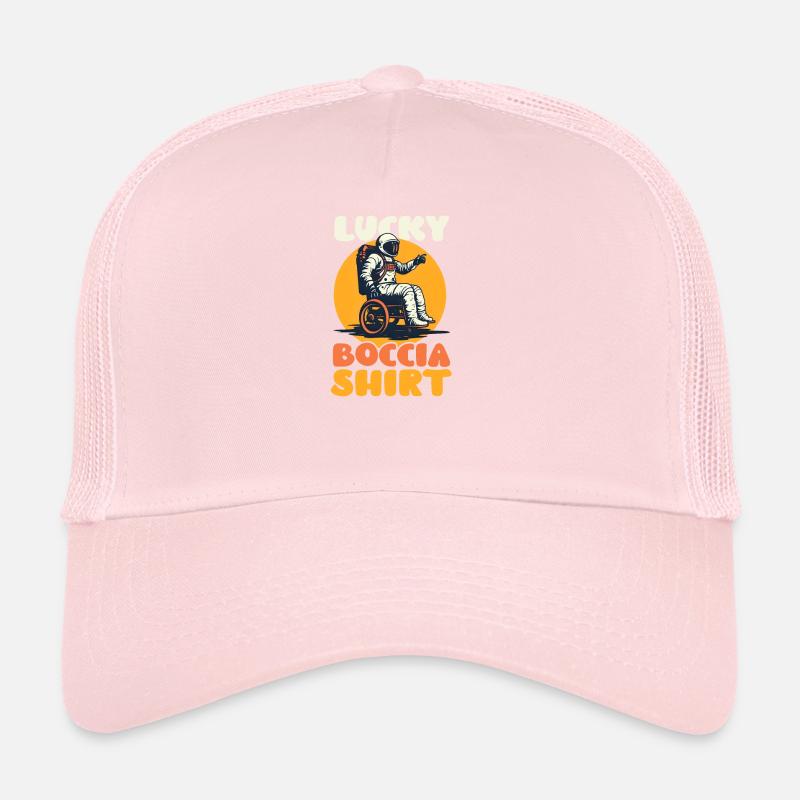 Boccia Player Lucky Boccia Outfit Trucker Cap