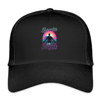 Boccia Player Boccia Takes Balls - Trucker Cap - black/black - Front
