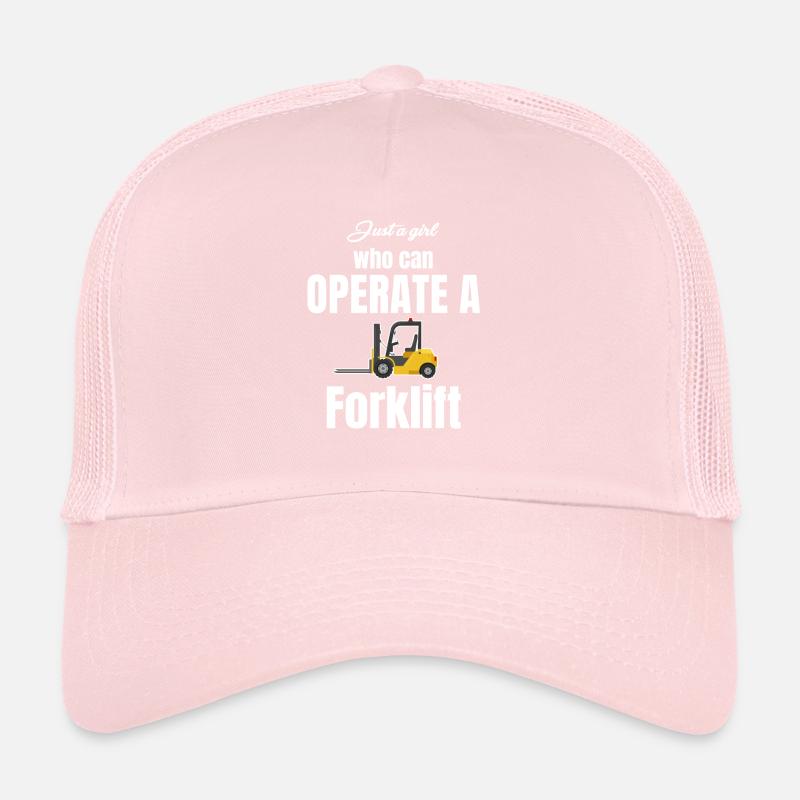 Juste une fille qui a un Casquette trucker 