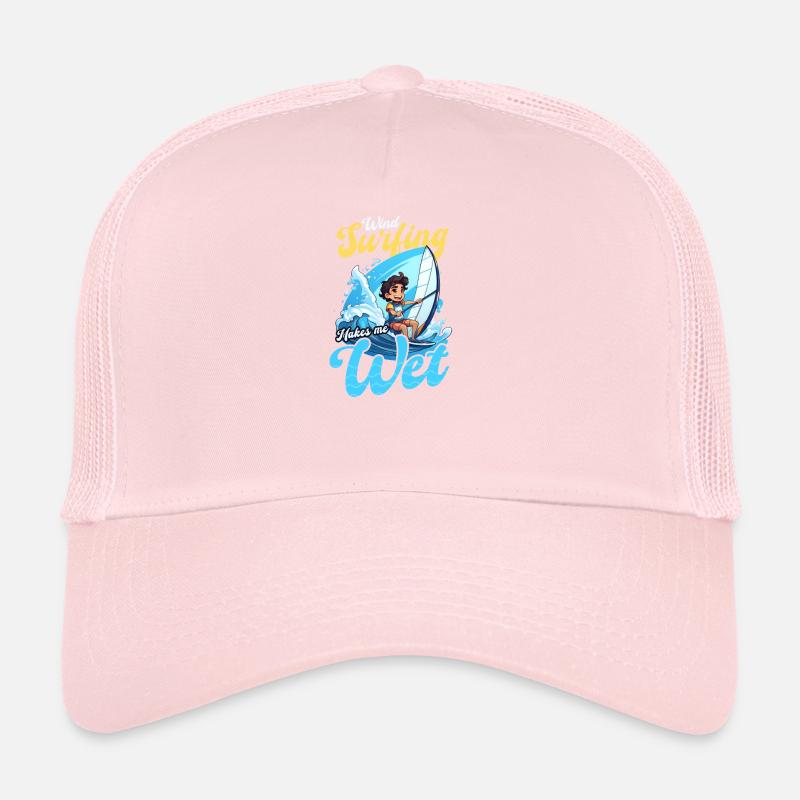 Windsurfing Makes Me Wet Trucker Cap