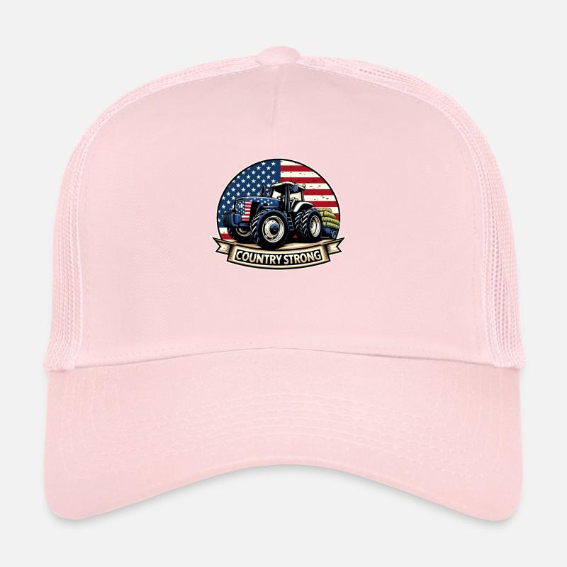 Tractor Pulling Tractor Pulling Tractor Power Farm Trucker Cap