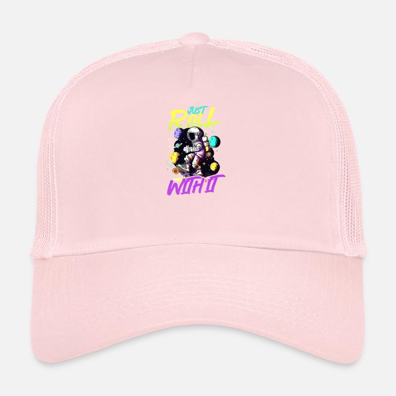 Roller Derby Rolle mit dem Astronauten Trucker Cap