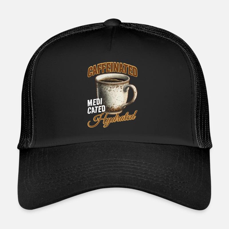 Caféiné Médicamenteux Hydraté 2 Casquette trucker 