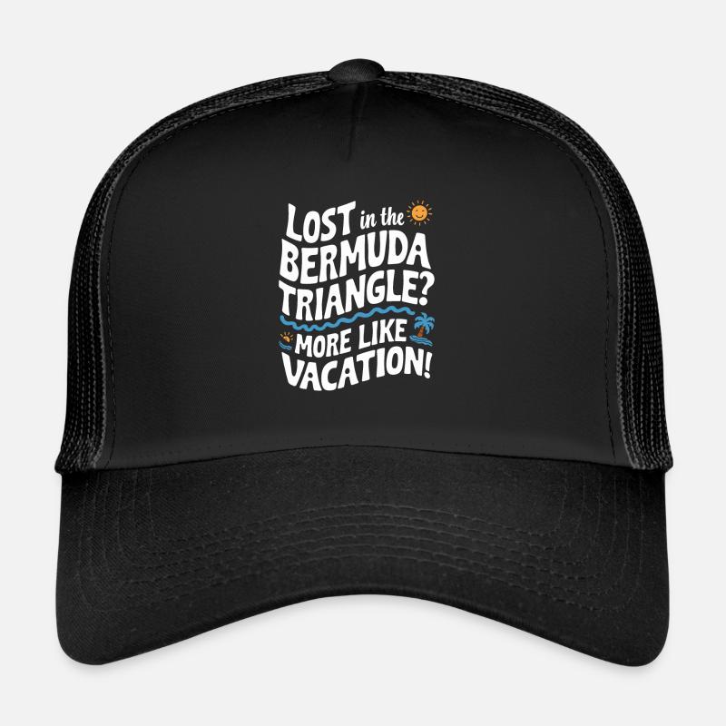Disparitions mystérieuses dans le triangle des Bermudes Casquette trucker 