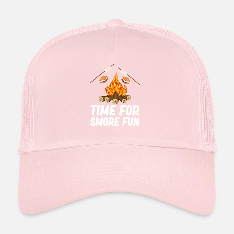Il est temps de s’amuser à la remorque Glamping Backpacking Casquette trucker 