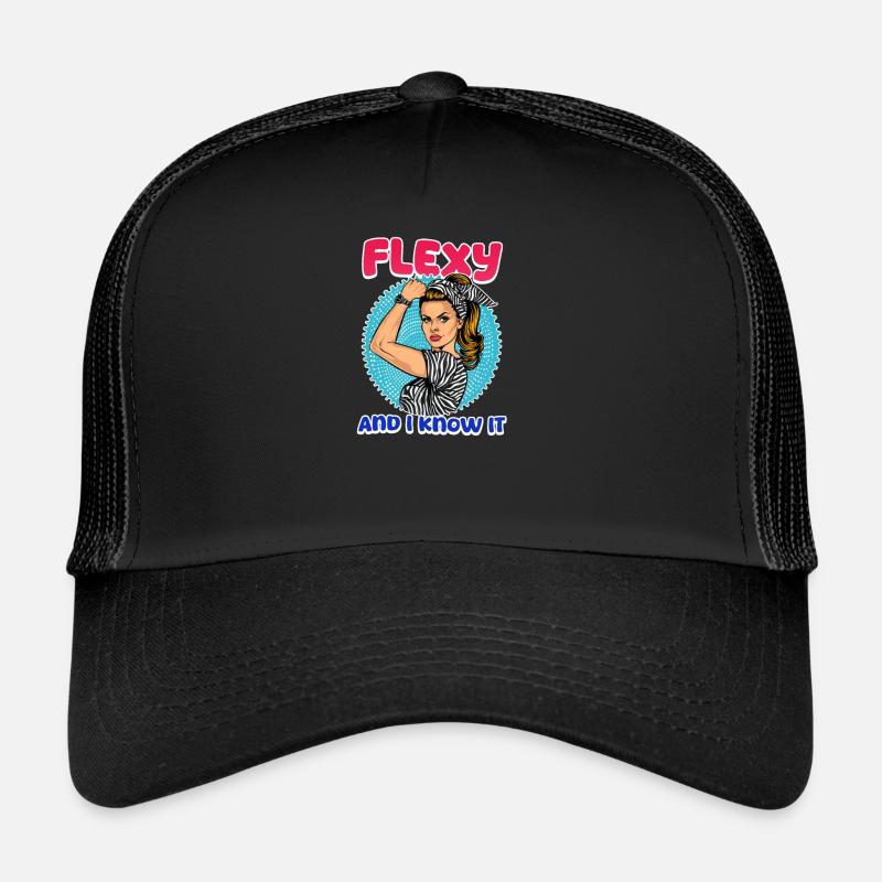 Ehlers Danlos Flexy and I Know It Trucker Cap